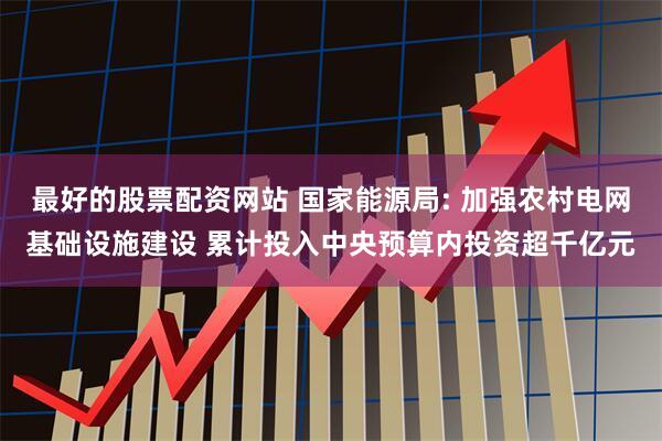 最好的股票配资网站 国家能源局: 加强农村电网基础设施建设 累计投入中央预算内投资超千亿元